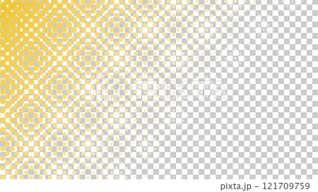黃色漸層半色調（點漸層）背景圖 121709759