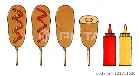 アメリカンドッグセット 121711620