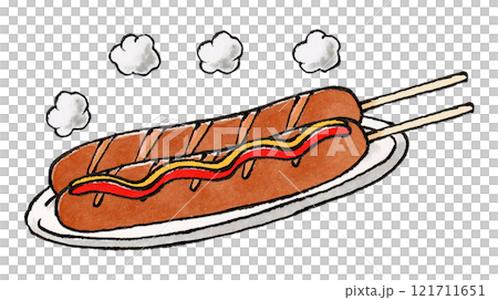 Frankfurt on a plate (steaming) 121711651