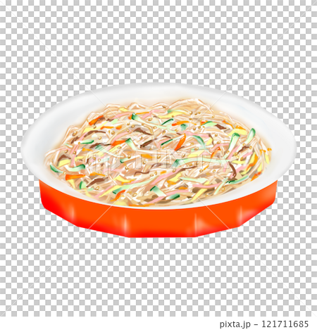 Chinese-style vermicelli salad 121711685