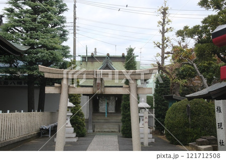 近所の神社を歩いた 121712508