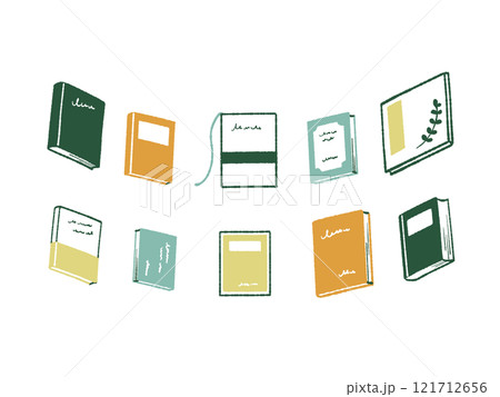 様々な本-4色 121712656
