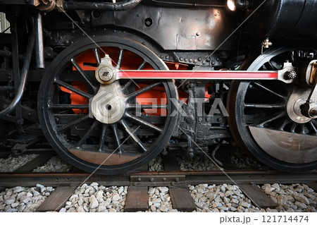 泰緬鉄道 C56型31号機関車の車輪 泰緬鉄道 C56型31号機関車の車輪 121714474