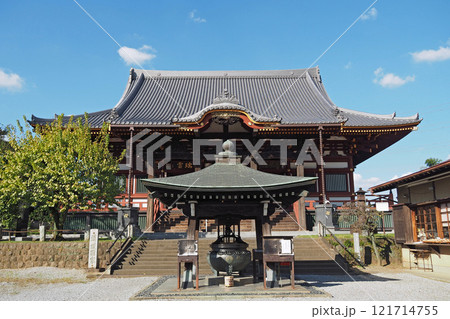 慈恩寺の本堂（観音堂）【埼玉県さいたま市岩槻区】  121714755