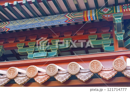 慈恩寺  玄奘三藏骨塔の門【埼玉県さいたま市岩槻区】  121714777