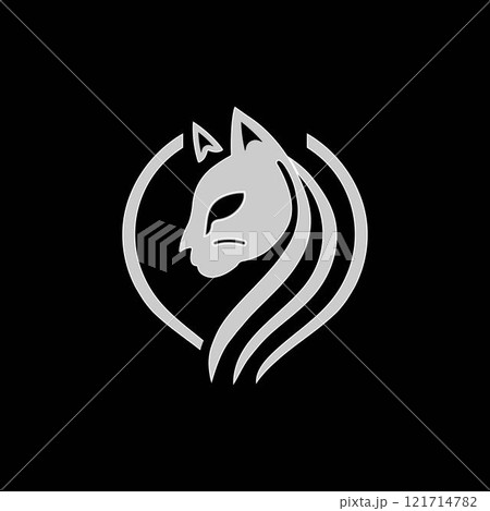 Sleek and Elegant Cat Logo Modern Design Sleek and Elegant Cat Logo Modern Design 121714782