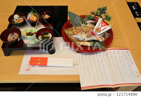 お食い初め膳 百日参り 121714890