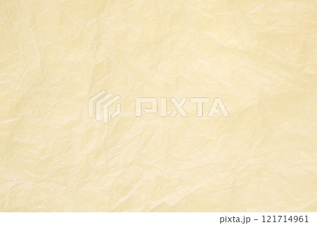 シワシワにした薄紙のテクスチャー 121714961