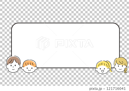 家庭插畫框架 121716041