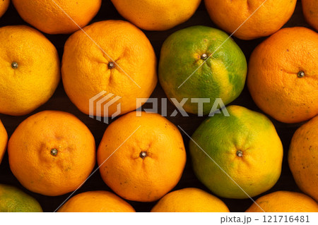 オレンジ色 オレンジ 橙 121716481