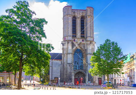 Ghent city historical center, East Flanders province, Flemish Region, Belgium 121717053