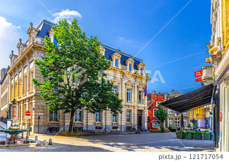 Ghent city historical center, East Flanders province, Flemish Region, Belgium 121717054