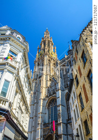 Antwerp old town, Flemish Region, Belgium 121717087