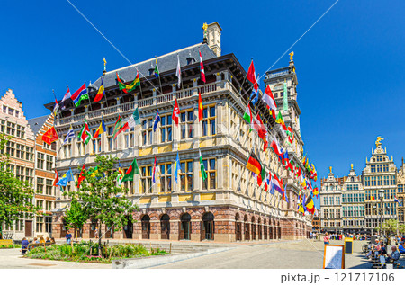 Antwerpen old town, Flemish Region, Belgium 121717106