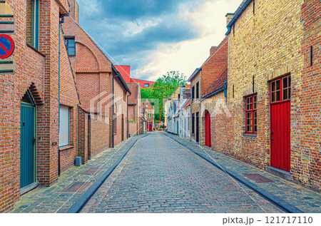 Brugge city historical centre, Flemish Region, Belgium 121717110