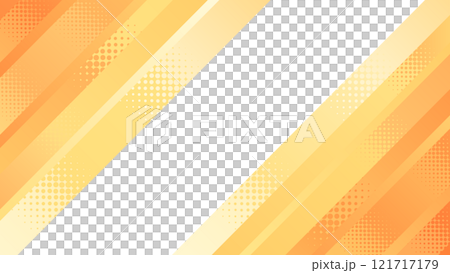 橙點漸層斜條紋框 121717179