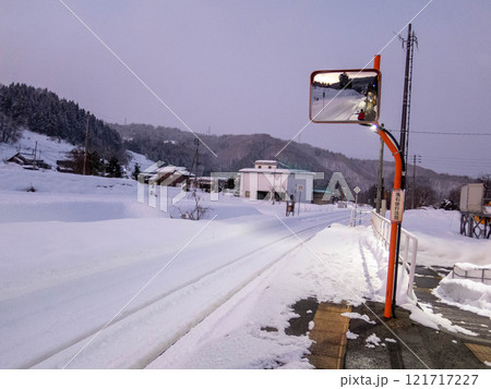 雪の秘境:上境駅 雪の秘境:上境駅 121717227