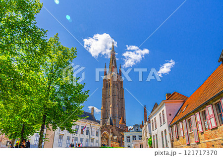 Bruges city historical centre, West Flanders province, Flemish Region, Belgium 121717370