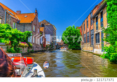 Bruges city historical centre, West Flanders province, Flemish Region, Belgium 121717371