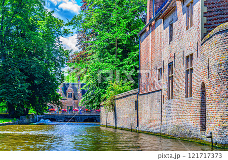 Bruges city historical centre, West Flanders province, Flemish Region, Belgium 121717373