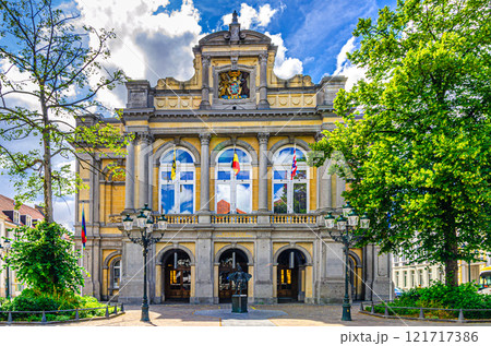 Bruges city historical centre, West Flanders province, Flemish Region, Belgium 121717386
