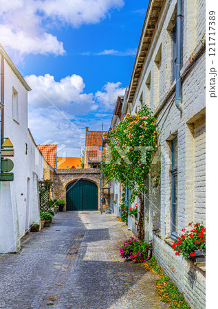 Bruges city historical centre, West Flanders province, Flemish Region, Belgium 121717389