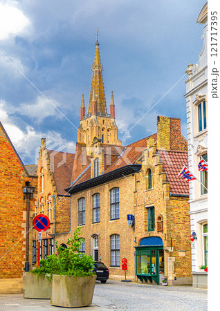 Bruges city historical centre, West Flanders province, Flemish Region, Belgium 121717395