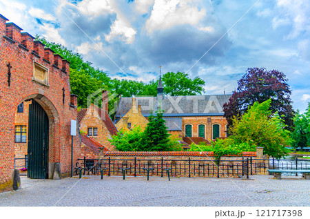 Bruges city historical centre, West Flanders province, Flemish Region, Belgium 121717398
