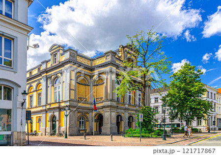 Bruges old town, West Flanders province, Belgium 121717867