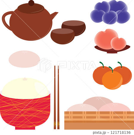 Isolated Lunar New Year Element 121718136