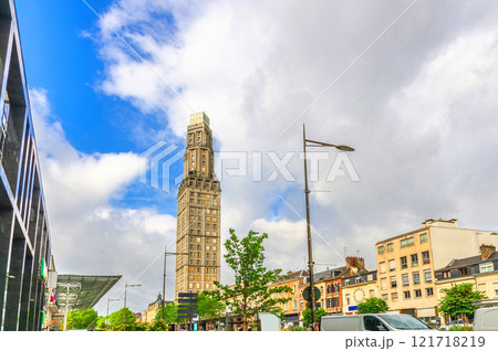 Amiens centre, Hauts-de-France Region, Northern France 121718219