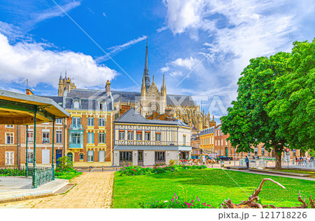 Amiens centre, Hauts-de-France Region, Northern France Amiens centre, Hauts-de-France Region, Northern France 121718226