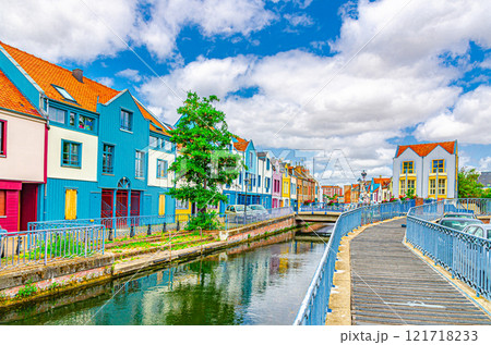 Amiens centre, Hauts-de-France Region, Northern France 121718233