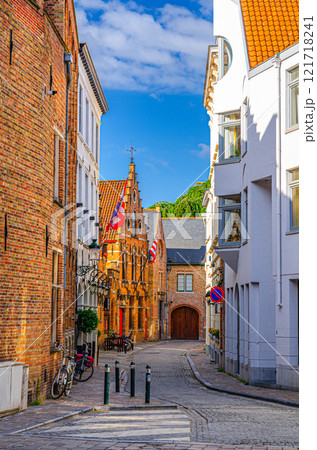Bruges historical city centre, West Flanders province, Flemish region, Belgium 121718241