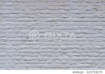 White brick wall with cement White brick wall with cement 121718274