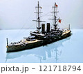 戦艦三笠の模型、プラモデル 121718794