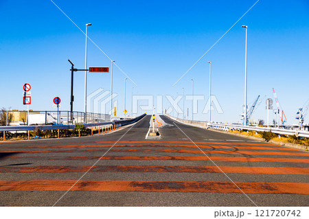 神奈川県横浜市　南本牧はま道路 121720742