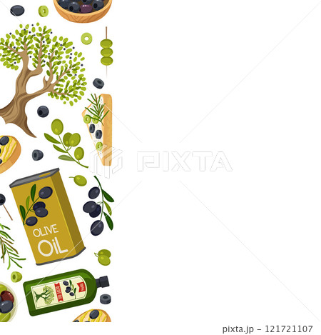 olive. background with healthy natural products olives collection olive. background with healthy natural products olives collection 121721107