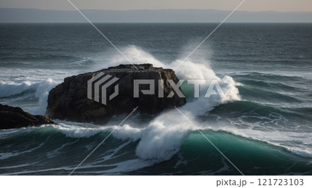 the big wave in the sea 121723103