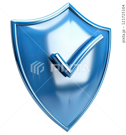 Shield with Check Mark 121725104