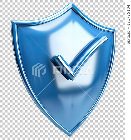 Shield with Check Mark 121725104