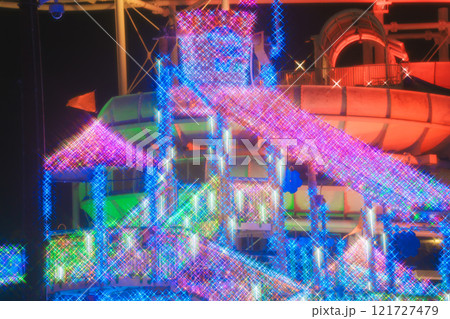 東京のクリスマスのイルミネーション2024年 121727479