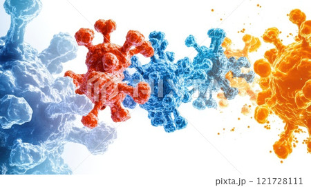 Antibodies under the microscope. Large globular proteins of blood plasma. Antiviruses. Viruses 121728111