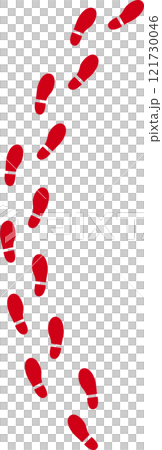 Footprint trajectory curve 2 121730046