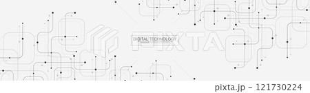 Digital tech motherboard texture design. Software coding. Technology electronic motherboard texture. Engineering and communication concept for header, web banner, website, presentation. 121730224