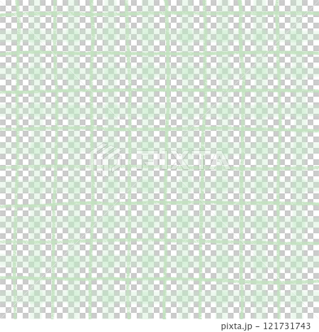 Green Plaid Gingham Hand Drawn Background Pattern 121731743