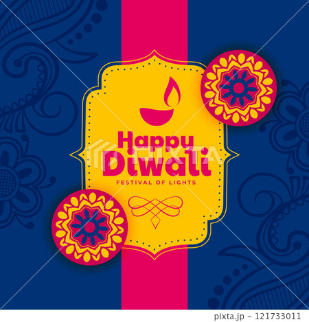 happy diwali background with nice flat colors happy diwali background with nice flat colors 121733011