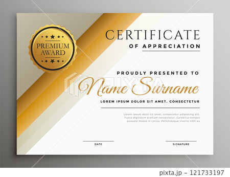 modern diploma certificate template in stylish theme modern diploma certificate template in stylish theme 121733197
