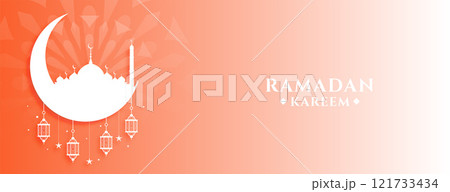 ramadan kareem islamic festival celebration banner design 121733434