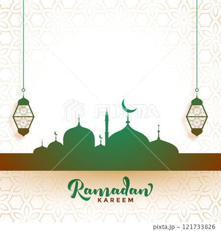 arabic style ramadan kareem greeting card design arabic style ramadan kareem greeting card design 121733826
